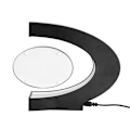 Miniatyrbilde 4 av 8: C-formet magnetisk svevende fotoramme Hjemmekontor Dekor Gave (EU-kontakt)