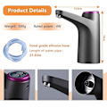Miniatyrbild 2 av 5: USB Bärbar vattenflaska Pump Dispenser för Universal 5 gallon flaskor