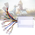 Miniatyrbillede 4 af 8: 36V 500W Elcykel Børstet Controller Cykelscooter Hastighedskontrol E-cykeltilbehør