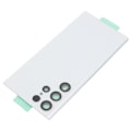 Miniatyrbild 6 av 8: Bakre glasöverskydd ersättningsbatterilucka bakpanel för Samsung Galaxy S22 Ultra 5G S908U S908F Vit