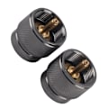 Miniatyrbilde 7 av 8: 2 stk Kassett Gass Tank Konverter Kobling Sylinder Adapter for Utendørs Camping Piknik