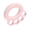 Miniatyrbild 3 av 8: Silikon grepptränare ring flexibel fingersträckare träningsstyrka för barn studenter handträning rosa