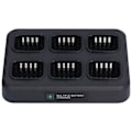 Miniatyrbillede 2 af 8: Walkie-Talkie Seksvejs oplader sikker opladningsbase til PD780 PD702 PD782 PD502 PD792 PD782G PD702G PD562GUS stik