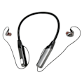Miniatyrbild 3 av 8: Nackband Bluetooth hörlurar Stöd för brusreducering Plug-in Trådlöst halsbandsheadset för utomhussport Svart