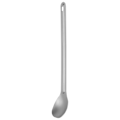 Miniatyrbilde 4 av 8: Lett lang håndtak titan spork/skje metall bestikksett for utendørs camping lang håndtak skje