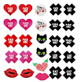 Pikkukuva 1 / 4: Satiiniset nännipastat tarttuvilla terälehdillä - Multi Design Pack