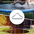 Miniatyrbillede 1 af 5: Trampoline Tilbehør Trampoline Trekant Spænde V - Ring Tilbehør til Trampoline 10 stk