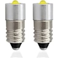 Miniatyrbillede 1 af 5: E10 Udskiftnings LED lommelygte med høj effekt 6-24V, 3W 200lm, 2 stk. (E10 Varm Hvid)
