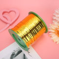 Miniatyrbild 5 av 8: 400 Yards Twist Slipsar Godispåse Bakning Förpackning Presentkartong Blomma Twist SlipsarGuld