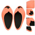 Miniatyrbillede 7 af 8: Dames EVA Swing Platform Sko Tab Slankekure Ben Slankning Halv Palm Fitness Gå SlippersOrange