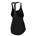 Miniatyrbillede 2 af 8: Dame Ærmeløs Træningstop T-formet Rygløs Løs Pasform Træning Yoga Top Dame Cykling Løb Shirts Sort S