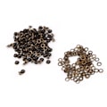 Miniatyrbild 6 av 6: Metallöglor för läderhantverk gör-det-själv-scrapbookingskor - 100-pack 4mm