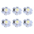 Miniatyrbild 7 av 8: 25st 5V LED-chips 200LM 1W High Power LED-lampa pärlor för gör-det-själv-belysningsarmaturerKallvit 10000K