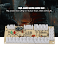 Miniatyrbillede 7 af 8: Arcade-spil USB-encoder-knap-controller til Raspberry Pi-vært-pc-spilmaskine sort CY-822A