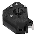 Miniatyrbillede 3 af 8: Dual Pulley Ekstruder DualDrive Gears PLA Sort 3D-printertilbehør til Prusa mini V2