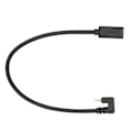Pikkukuva 8 / 8: USB C -jatkokaapeli 0,3 m/0,98 jalkaa 10 Gbps kullattu oikeakulmainen USB 3.1 uros-naaras -jatkojohto Mi 4C:lle