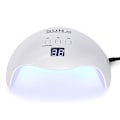 Miniatyrbilde 2 av 4: Rosa LED-neglelampe med automatisk start-sensor, LCD-skjerm og 30, 60, 99 sekunders timer