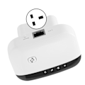 Miniatyrbillede 4 af 8: WiFi-repeater, trådløs RJ45-router/AP-tilstand, hotspot-forlænger, signalforstærker, tilbehør, UK-stik
