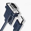 Miniatyrbilde 5 av 5: USB til RS232 Adapter Seriell Kabel DB9 Hann 9 Pin Med FTDI Brikkesett For Windows
