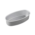 Miniatyrbillede 2 af 5: Aluminiumslegering Ostekageform Brødform Tærteholder - 10 stk. Mini Oval Æggeform