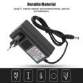 Miniatyrbilde 4 av 8: DC 12,6V 2A strømforsyningsadapter Erstatningslader for litiumionbatteri 100-240V EU-plugg