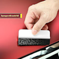 Miniatyrbilde 4 av 4: 2 stk med fiberkant for bilvinylfolier, holdbar vindusfolie-squeegee, squeegee-klistremerke