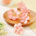 Miniatyrbillede 3 af 5: Kirsebærblomst Kageudstikkere Form - 4 Stilarter, Blomsterkager Konditori Tilbehør (Pink)