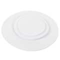 Miniatyrbilde 2 av 8: Filtbeskyttelse for tallerkener Anti-friksjons oppbevaringsseparator Isolasjonsmatte Matplate Porselensdeler (Hvit 24PCS)