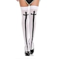 Pikkukuva 3 / 4: Senior Sexy Nunna-asu Karnevaali Halloween-juhliin Mekko MUSTA M