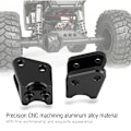 Miniatyrbilde 7 av 8: Aluminiumlegering Trekkstang Sete for AXIAL Wraith AX90056 RC Crawler Bil (Svart)