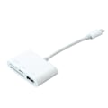 Miniatyrbild 7 av 8: 4-i-1-kortläsare 10 cm linje OTG minneskortläsare adapter för IOS-telefon surfplatta