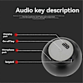 Miniatyrbild 3 av 5: M3 Mini Trådlös Bluetooth Högtalare Portabel Liten Kort-Insättningsbar Bluetooth Högtalare Tung Bas Utomhus Bluetooth Högtalare
