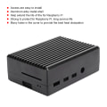 Miniatyrbillede 8 af 8: Passive Cooling Shell Case til Raspberry Pi 4B metal aluminiumslegering computertilbehør