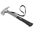 Miniatyrbillede 6 af 8: Camping Hammer Heavy Duty Bærbar Multifunktion Camping Telt Hammer med Trækker Forbindelsesledning til Udendørs Sort