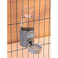 Miniatyrbild 3 av 5: Automatisk Vattenbehållare för Smådjur, Droppfri Flask för Marsvin & Hamster (500ml/17oz) Grå