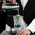Miniatyrbilde 3 av 4: Absint-skje i rustfritt stål, Cocktailbar-utstyr, Bitter-skje, Kopp, Drikk