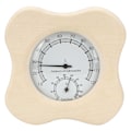 Miniatyrbillede 1 af 8: Sauna Rum 2 i 1 Træ Termo Hygrometer Termometer Hygrometer Dampbad Tilbehør