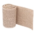 Miniatyrbild 2 av 8: Jute Hessian tyg för att göra julfestdekorationer (bredd: 10 cm)