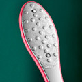 Miniatyrbillede 2 af 5: Dobbeltsidet fodrasp Rustfrit stål Fod Callus Remover til fjernelse af hård hud Rose Red