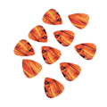 Miniatyrbild 7 av 8: 10 st Plast gitarr Plectrum Set Bas Ukelele Pick Musikinstrument Tillbehör