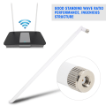Miniatyrbillede 7 af 8: Router Omnidirektionel Antenne 10dBi hvidt netværkskort 2.4G Wifi Signal Booster