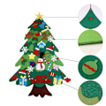 Miniatyrbild 3 av 5: Julgran i Filt, Jul DIY Dekoration, Julgran