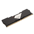 Miniatyrbillede 3 af 8: 4GB DDR4 RAM 2666MHz 21300 båndbredde varmeafledning Plug and Play bærbar hukommelse til stationær pc Sort