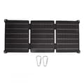 21W 5V 12V ETFE Vikbar Solpanel Laddare Bärbar Telefon Power Bank Solladdningspaket