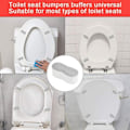 Miniatyrbillede 5 af 5: 8-Pack universelle toiletlågpuder med stærk klæbemiddel