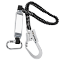 Miniatyrbild 4 av 8: Camnal High Altitude Protective Safety Elastic Buffer Sling Bälte med krok AntiFall Strap