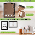Miniatyrbillede 4 af 4: Enkelt 21x30 cm / A4 Moderne Natur MDF-ramme med akrylglas