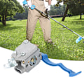 Pikkukuva 2 / 8: Metalliruohonleikkurin kaasuttimen lisävaruste, sopii Zama C1Q W37 Poulan -lehtipuhaltimeen Husqvarna 125B 125BX 125BVX I GCA99