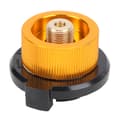 Campingkök Butan Gas Adapter för Lång Gastank Adapter för att Konvertera Lindal Typ Ventilutgång