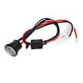 Miniatyrbillede 1 af 8: 25mm Forsænket LED Dæklys I Jordlampe Varm Hvid IP66 Vandtæt til RV Yacht Trappe Udendørs Landskabsbelysning